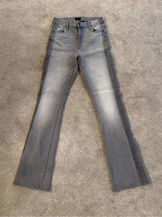 MOTHER Denim - Women’s Two-Tone Gray Bootcut Jeans